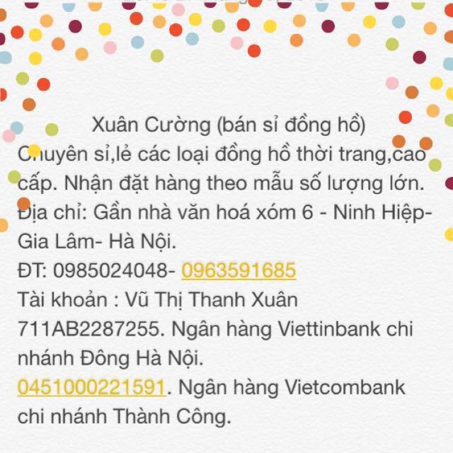 Xuân Cường Watch
