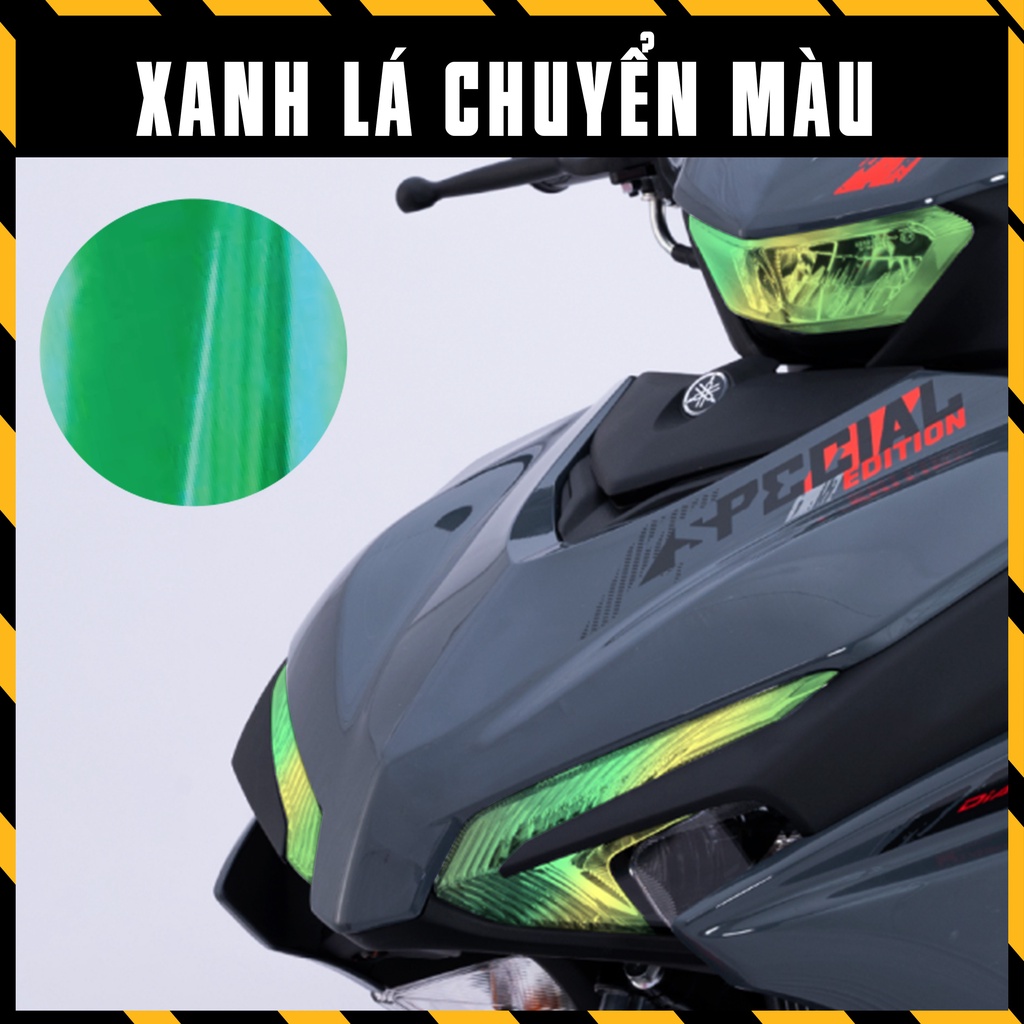 Phim Dán Chóa Đèn Pha - Cos, Xi Nhan Xe Exciter 155 VVA Đổi Màu Cực Chất | Decal Titan Cắt Sẵn Dễ Dán