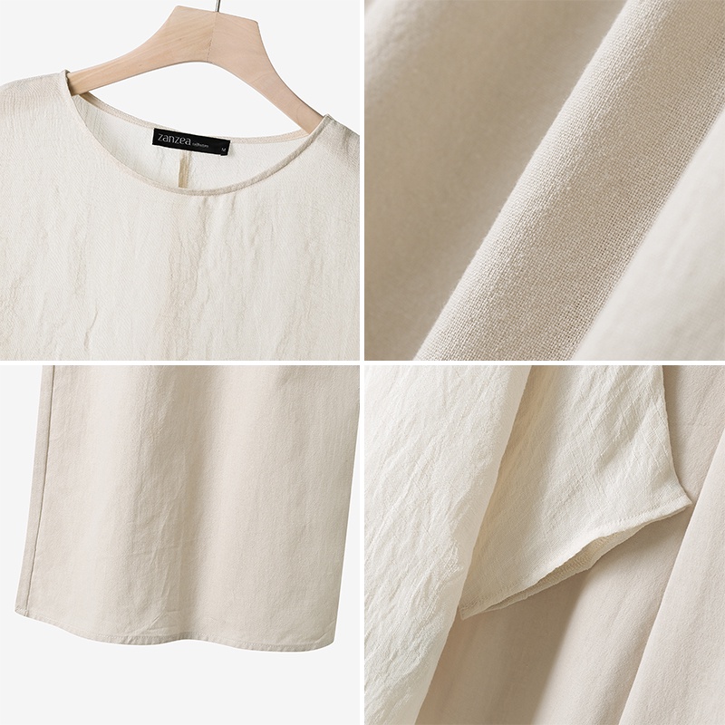 Trang phục Zanzea gồm áo cánh dơi và quần lưng thun sành điệu cho nữ