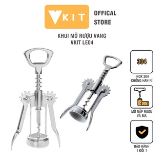 Mua Khui rượu vang mở rượu vang inox cao cấp 304 VKIT LE04