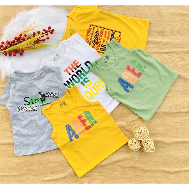 🦕 Áo cotton hàng shop bé trai từ 6-20kg