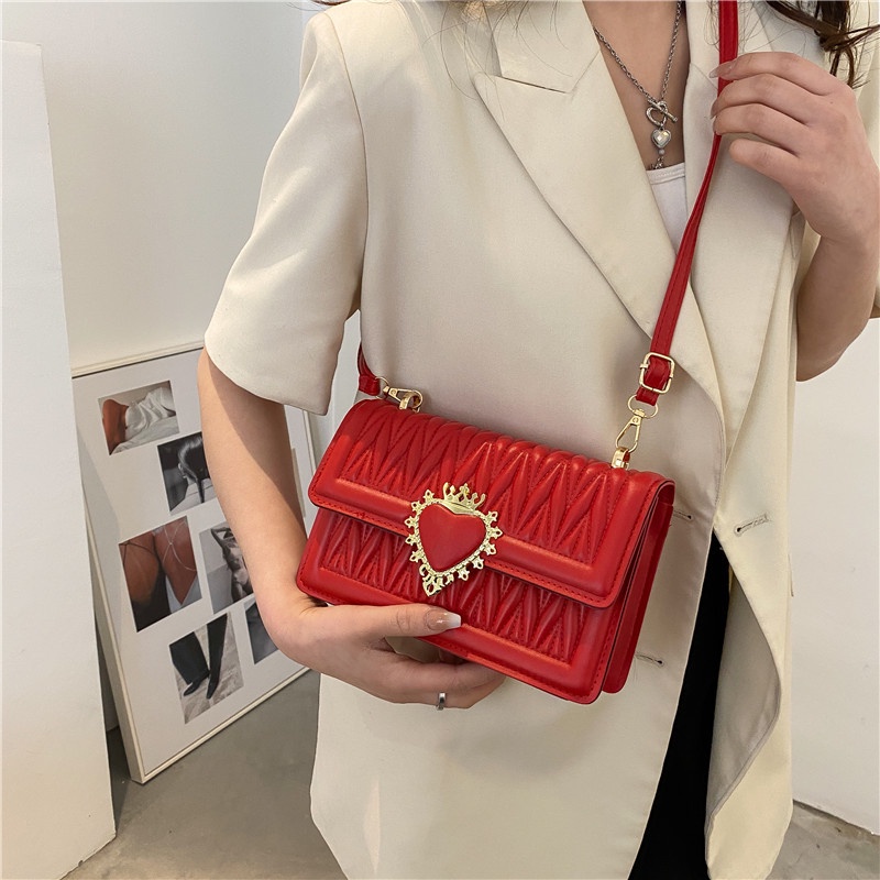 Túi Xách Đeo Vai Hình Vuông Cỡ Lớn 2022 Thiết Kế Đơn Giản Thời Trang Mới