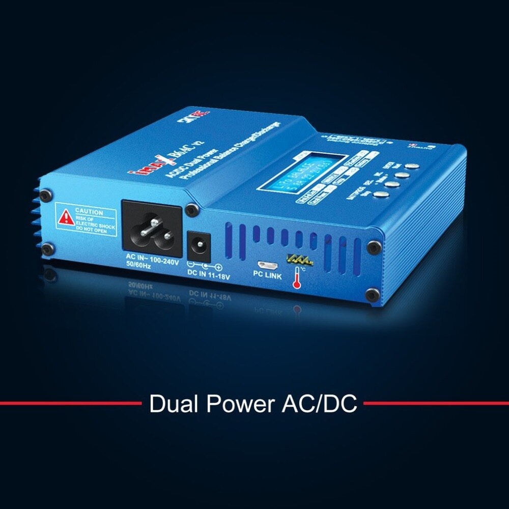 Bộ Sạc iMax B6 AC V2 Chính Hãng SKYRC Sạc Cân Bằng Và Đo Dung Lượng Pin, Ắc Quy