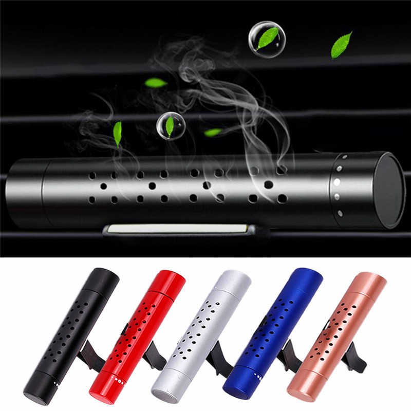 OM 6Pcs/Set Car Air Freshener With 5 Aromatherapy Stick Auto Outlet Perfume Vent Air Freshener