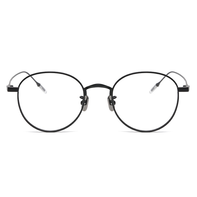 Kính Gm Quang Học Tròng 140 Độ Rộng 9g Màu Bạc Siêu Nhẹ Phong Cách Retro Cho Nam Và Nữ TOM21