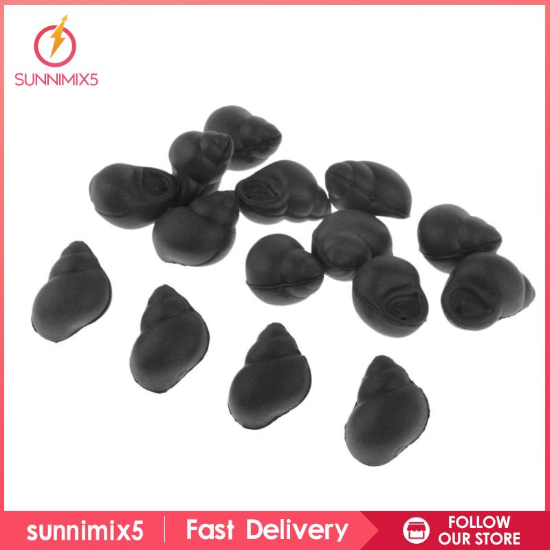 Set 15 Mồi Câu Cá Giả Hình Ốc Sên Màu Đỏ