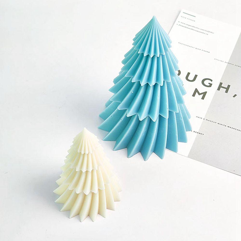 JARRED Khuôn Làm Nến Thủ Công DIY Hình Cây Thông Giáng Sinh Để Trang Trí Nhà