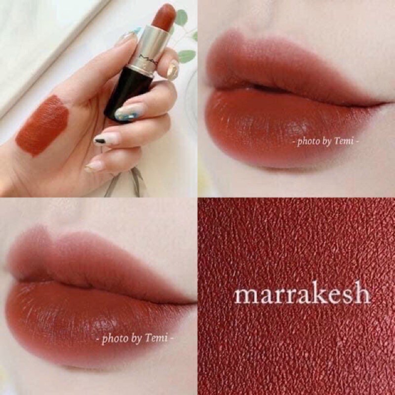 Son Mac Marrakesh 646 Màu Đỏ Gạch- matte