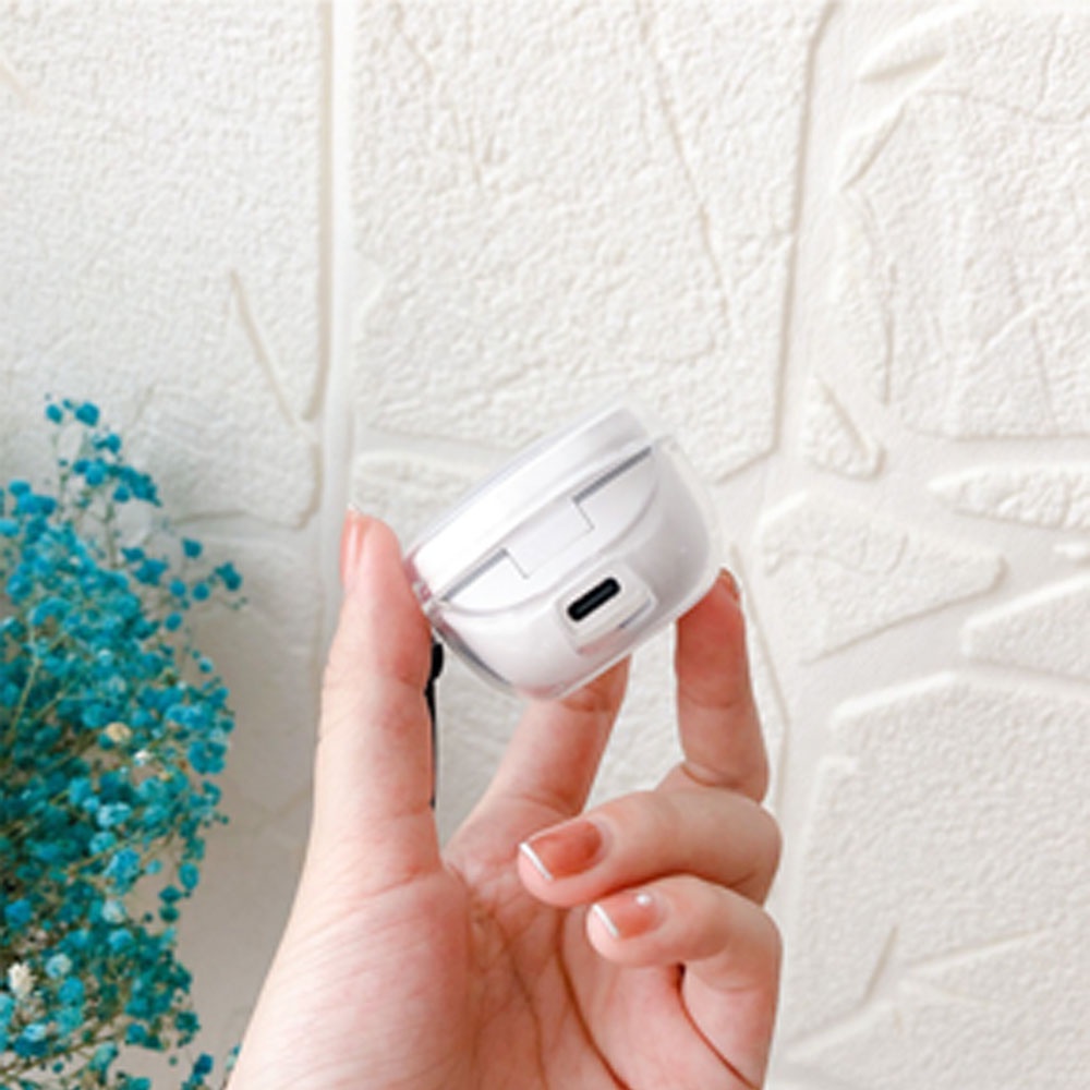 Vỏ bọc bảo vệ hộp sạc tai nghe không dây bluetooth Baseus WM01 họa tiết hoạt hình đáng yêu