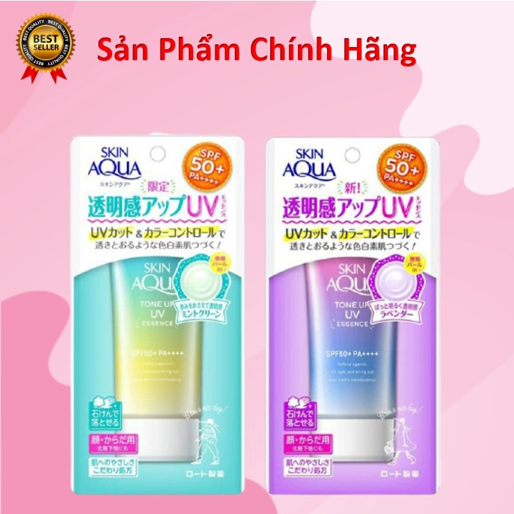 Kem chống nắng  kiềm dầu nâng tông Sunplay Skin Aqua Tone Up UV Milk 80ml BBT Store