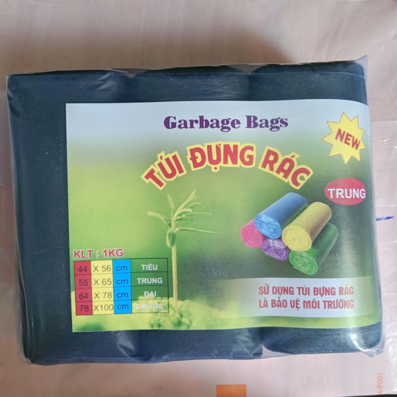 Túi Rác Phân Hủy Sinh Học (COMBO 3 CUỘN)