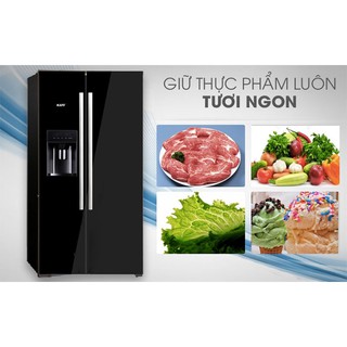 TỦ LẠNH SIDE BY SIDE KAFF KF-SBS600GLASS