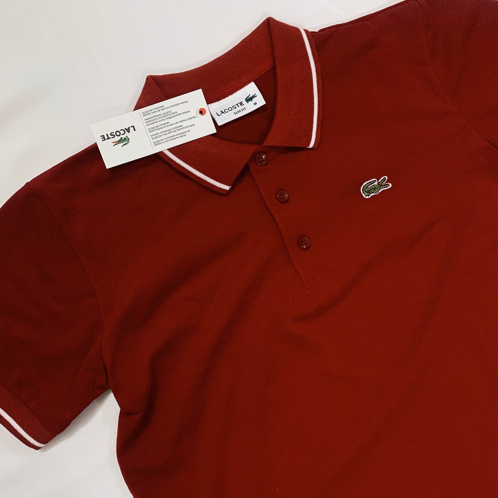 [ Hàng Xuất ] Áo Phông Nam Lacoste / Áo Thun Nam Cá Sấu Có Cổ ( A001 ) | BigBuy360 - bigbuy360.vn