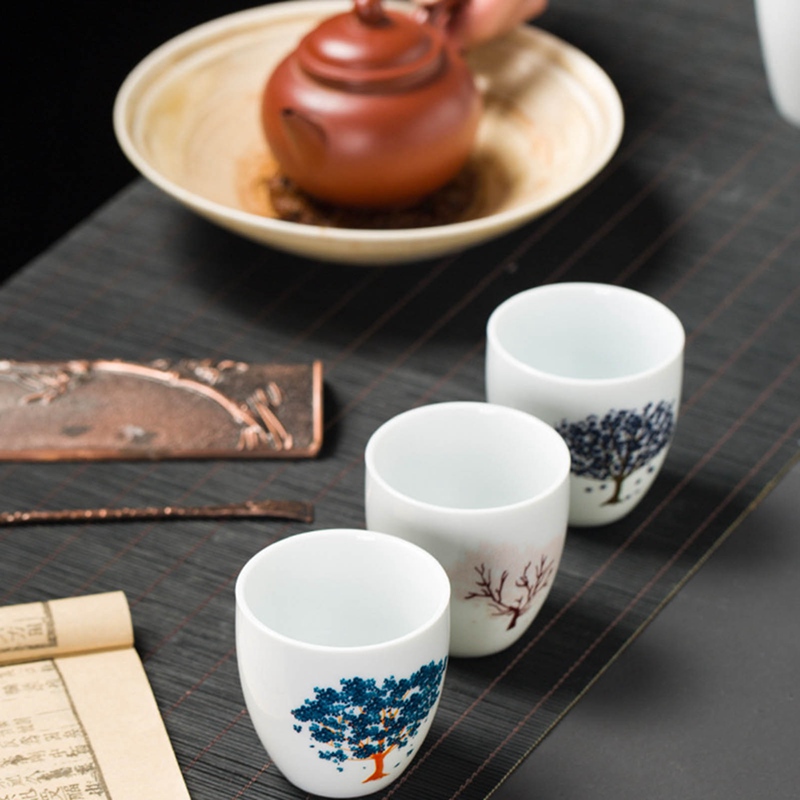 Japanese style thermochromic tea cup, sold individually