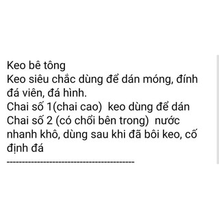 Keo bê tông