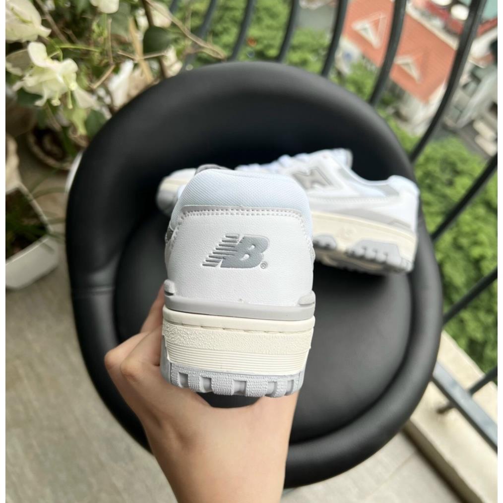 Giày Sneaker NB New 550 White Grey|NB Trắng Xám Siêu CẤp-Ảnh Tự Chụp