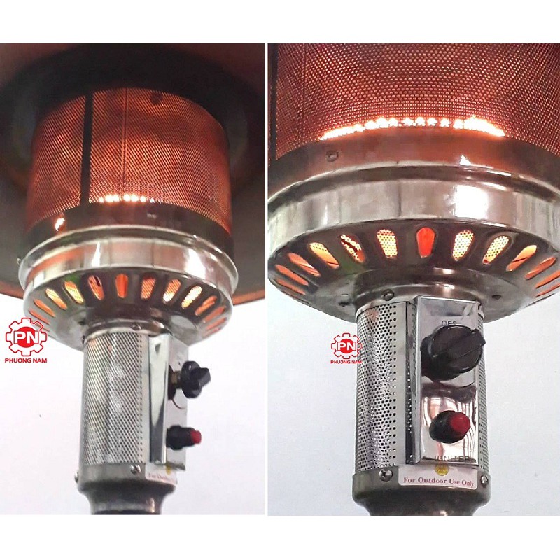 Đèn sưởi, Cây sưởi di động ngoài trời dùng gas