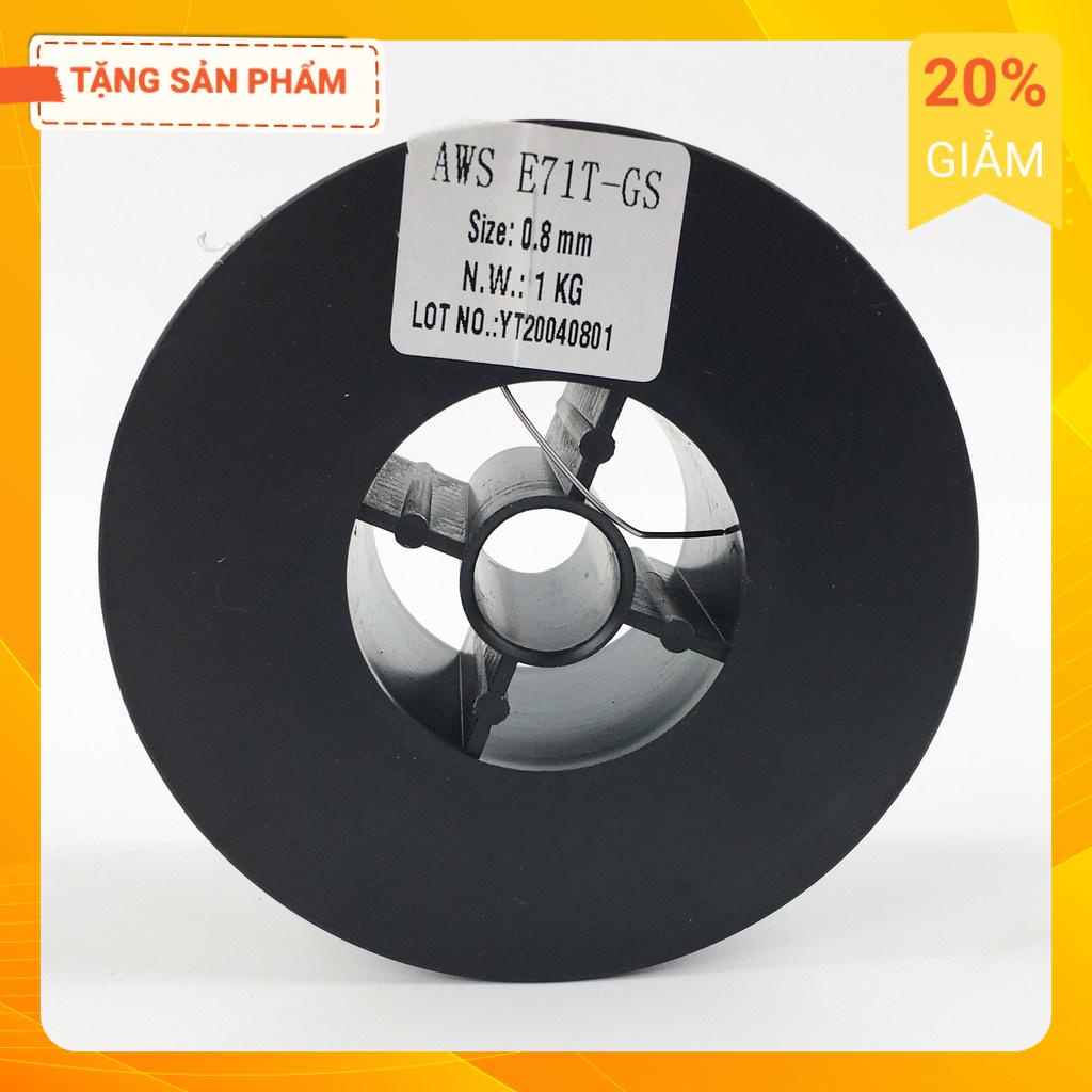 Cuộn Dây Hàn MIG Lõi Thuốc 1kg dùng cho máy hàn MIG 0.8-1.0mm