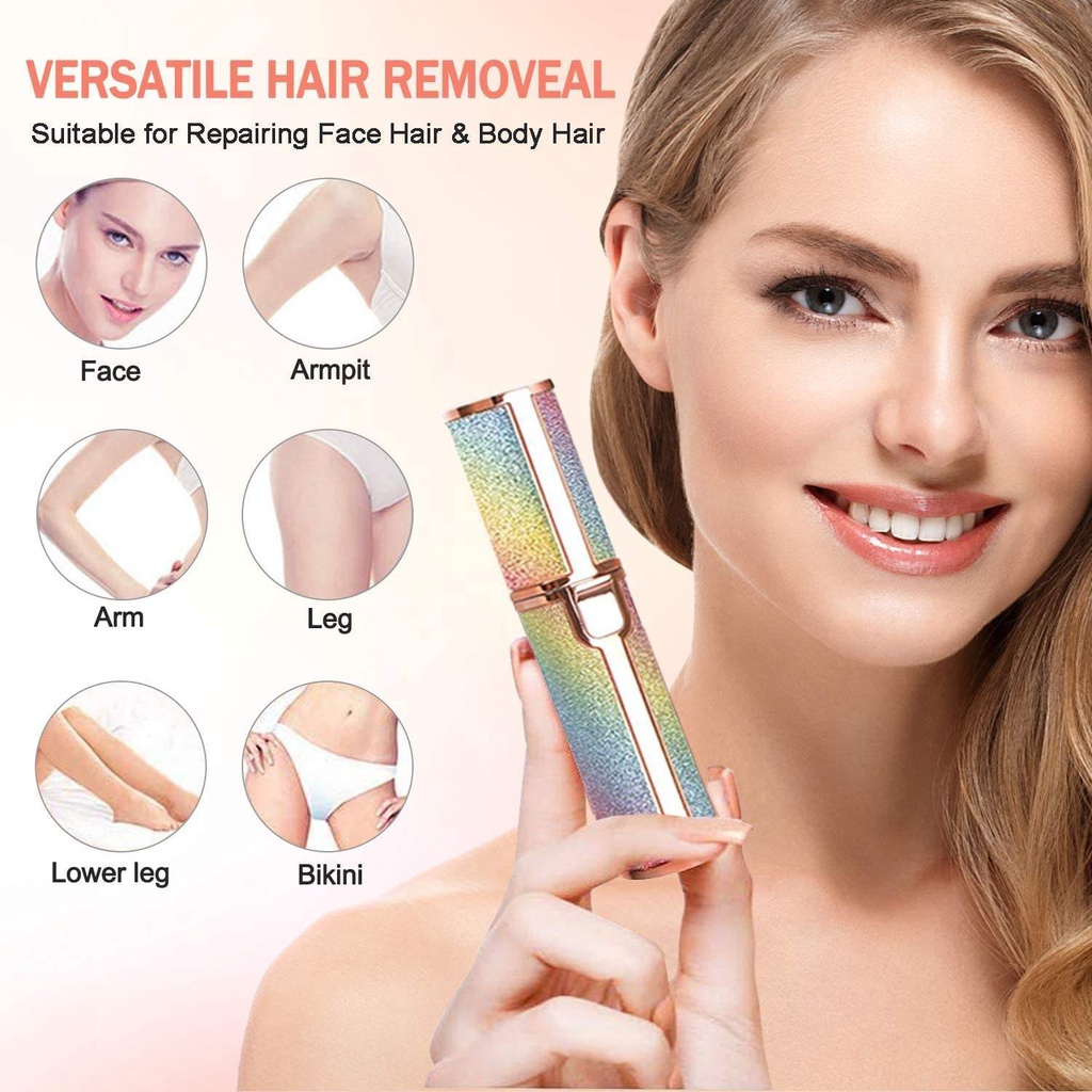 Máy Tẩy Lông 2 Trong 1 Cổng Sạc USB Tiện Dụng