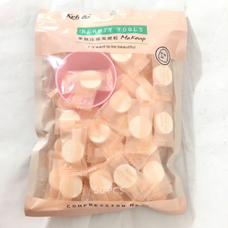 Mặt nạ viên nén bịch 50 cái
