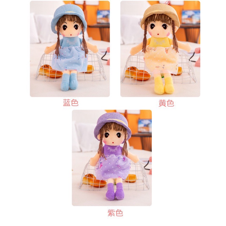 Búp bê nhồi bông cho bé gái cao 45-60-70cm
