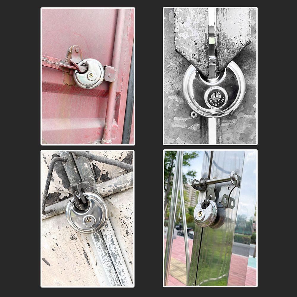 Ổ Khóa Bánh Kếp Bằng Thép Không Gỉ Chống Va Đập KENT1