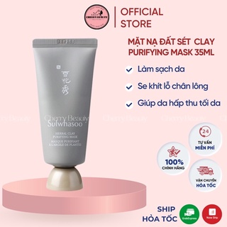 Mặt Nạ Đất Sét Sulwashoo Herbal Clay Purifying Mask 35ml Bản Mới date 2024