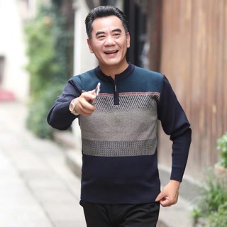 Áo len nam trung niên
