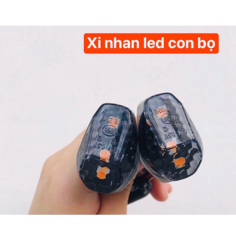 Xi Nhan Trước Gắn Xe Máy Winner X Exciter Msx Gsx Cbr Kiểu Con Bọ Cực Chất