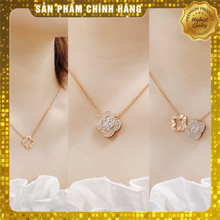 [CHÍNH HÃNG] Dây chuyền Swarovski cỏ 4 lá Lucky in love_Dây Chuyền Swarovski, Admiration, Necklace