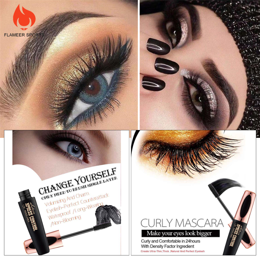 (Hàng Mới Về) Mascara 4d Màu Đen Làm Dài Mi Chống Thấm Nước | BigBuy360 - bigbuy360.vn