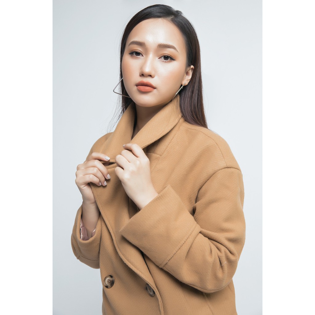 Áo khoác dạ nữ dáng suông IVY moda MS 70B6805 | BigBuy360 - bigbuy360.vn