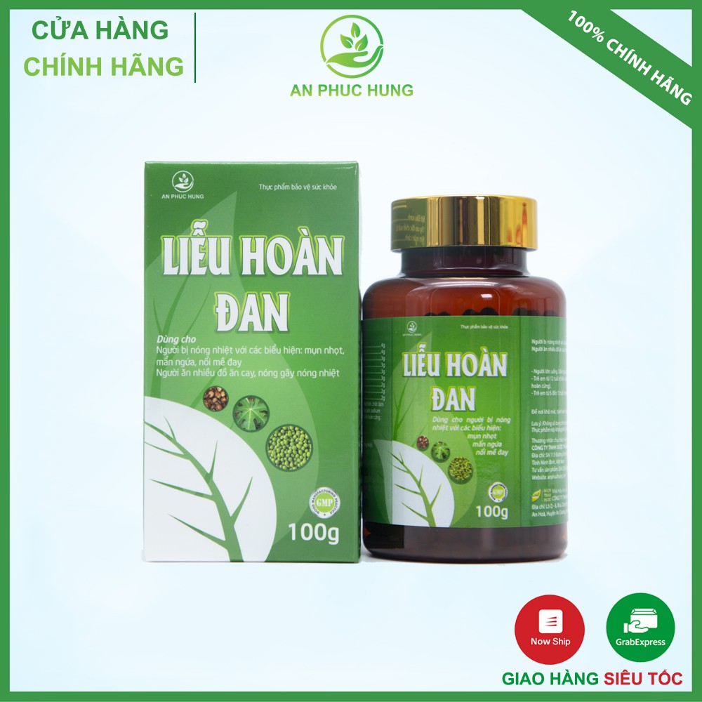 Liễu Hoàn Đan - Dùng cho người bị các bệnh ngoài da, như viêm da cơ địa, vẩy nến, các chứng bệnh do nóng gan