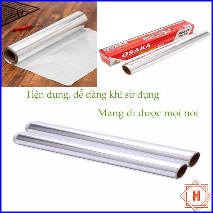 1 cuộn giấy nướng bạc KING FOIL Tahufa Tiện Dụng { H }