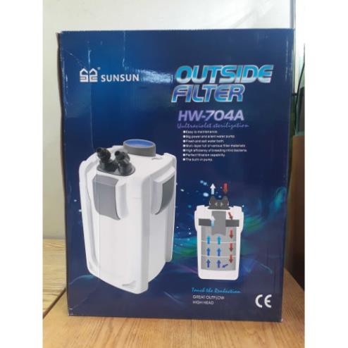 Lọc thùng HW-704A - lọc thùng sunsun HW704A giá tốt nhất