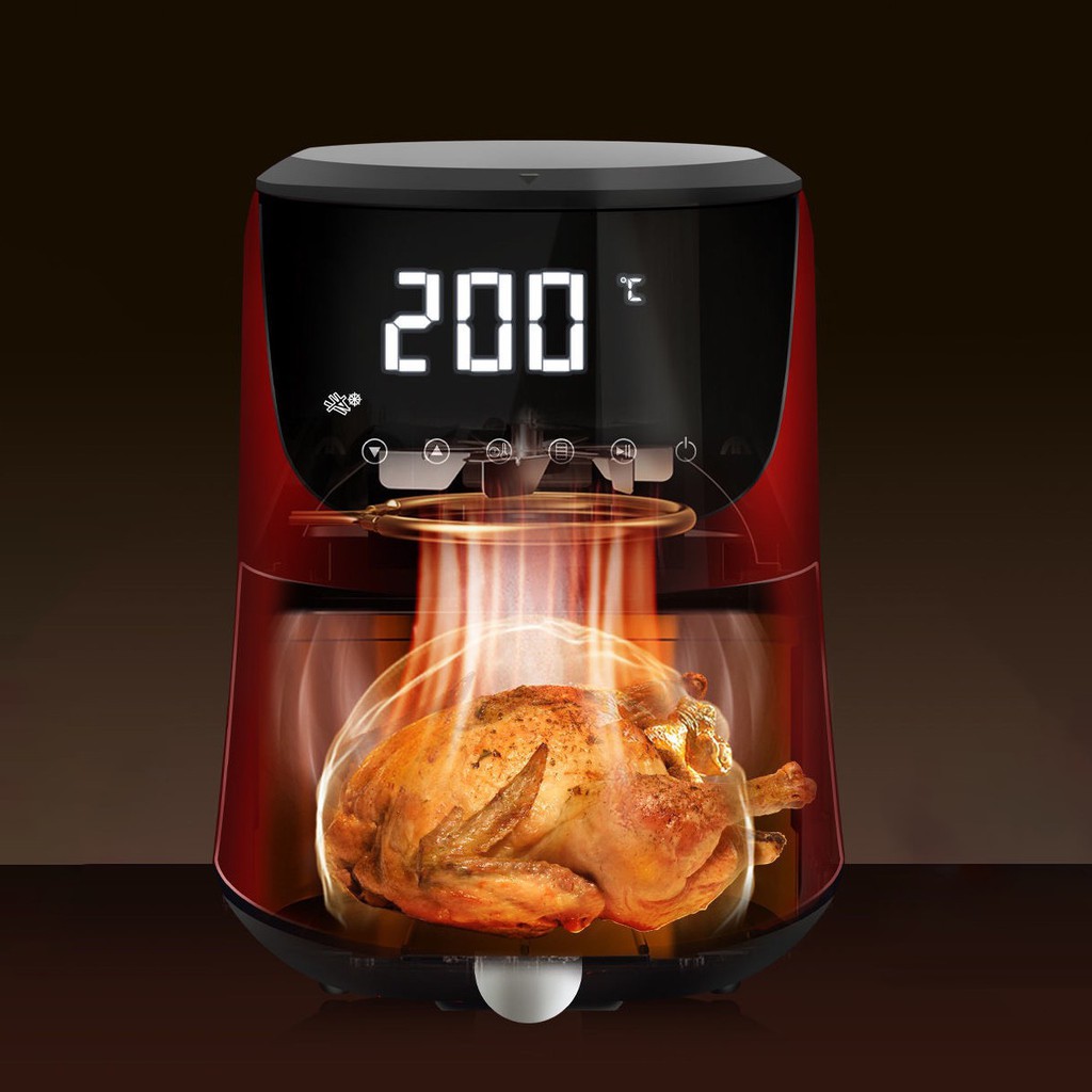 Nồi chiên không dầu Cát Á - CR5120, công suất 1400W, dung tích 5L - Bảo hành 1 năm!