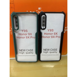 Ốp lưng Huawei Y9S/Honor 9X/Honor 9X pro viền dẻo màu lưng trong