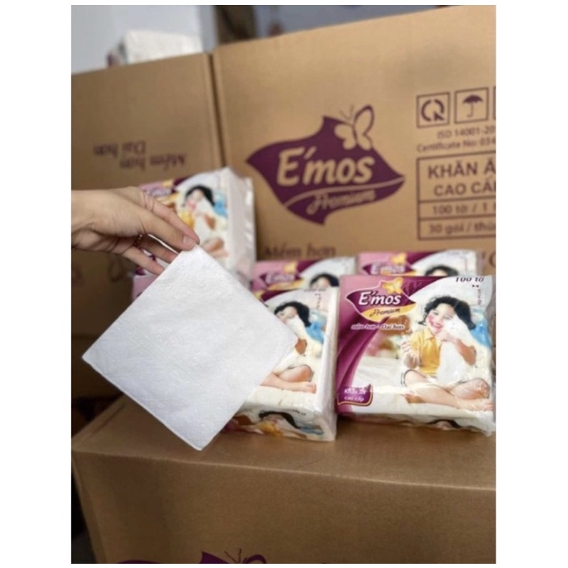 Giấy vuông Emos Premium 100 tờ