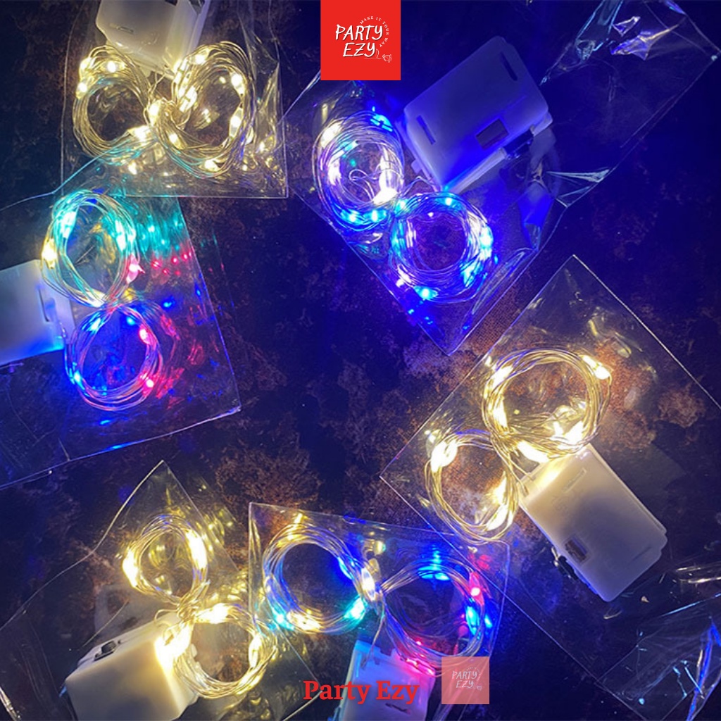 ĐÈN LED FAIRY LIGHT 1M, 2M-ĐÈN ĐOM ĐÓM TRANG TRÍ