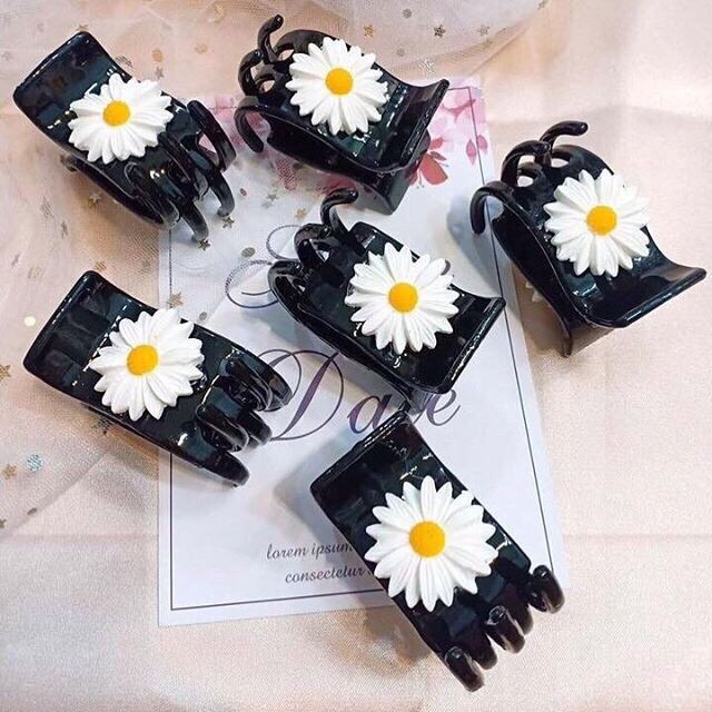 Kẹp tóc cua hoa cúc Thái