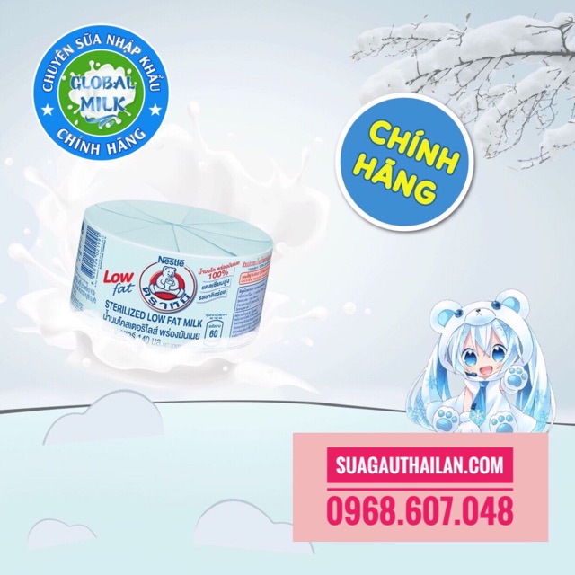 Sữa Gấu Thái Lan - Sữa Tăng Cân Nestle