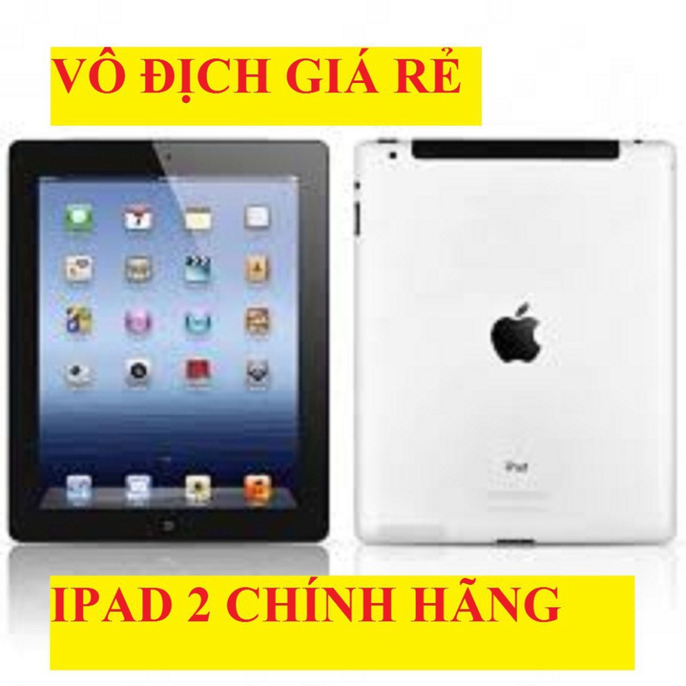AS2 CAƯ Máy tính bảng Ipad hai 32G bản 3G/Wifi mới zin, Full chức năng Zalo Youtube TIKTOK 1 AS2 | BigBuy360 - bigbuy360.vn