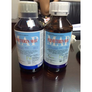 THUỐC DIỆT MUỖI VÀ CÔN TRÙNG PERMETHRIN 50EC 1Lít