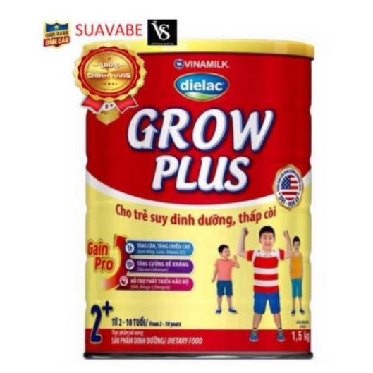 SỮA BỘT DIELAC GROW PLUS 2+ HỘP THIẾC 1.5 KG