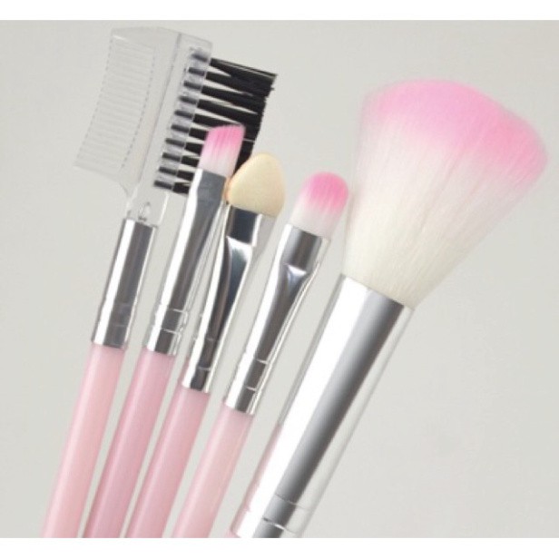 G8 DE Bộ Cọ Mini Hồng 5 Chi Tiết 8 G8