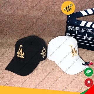 Mũ Lưỡi Trai Nón Kết Cao Cấp L.A Dod.g.e.r.s Logo Vàng Thời Trang vải kaki HQ