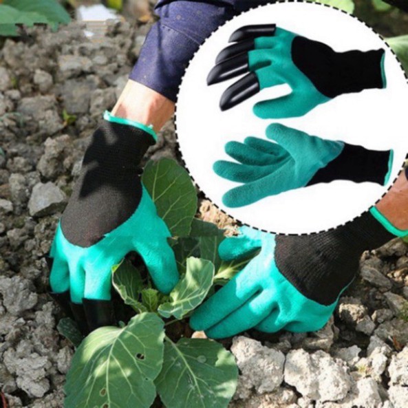 Găng tay làm vườn chuyên dụng loại siêu bền, bới đất chăm sóc cây trồng tiện ích - MonacoStore -BHGR
