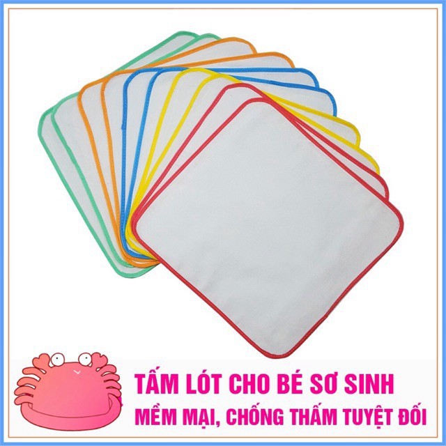 Tấm lót thay bỉm chống thấm cho bé sơ sinh KT 30x30cm- L2