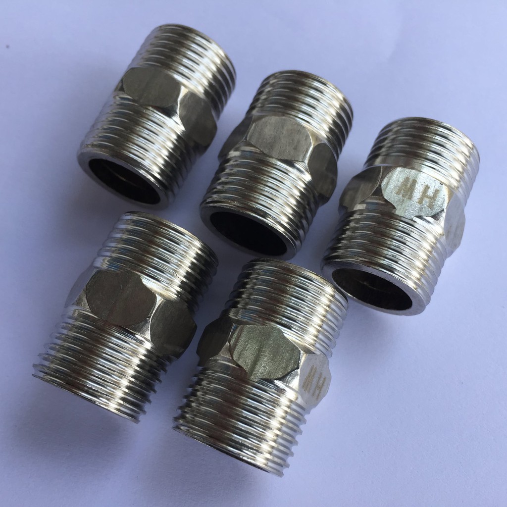 5 chiếc kép inox 304 ren ngoài 21mm