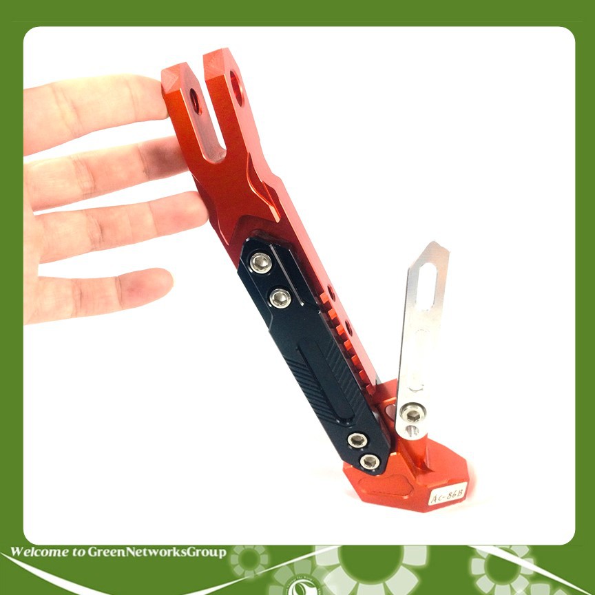 Chân chống nghiêng CNC Racing tăng chỉnh cho xe máy